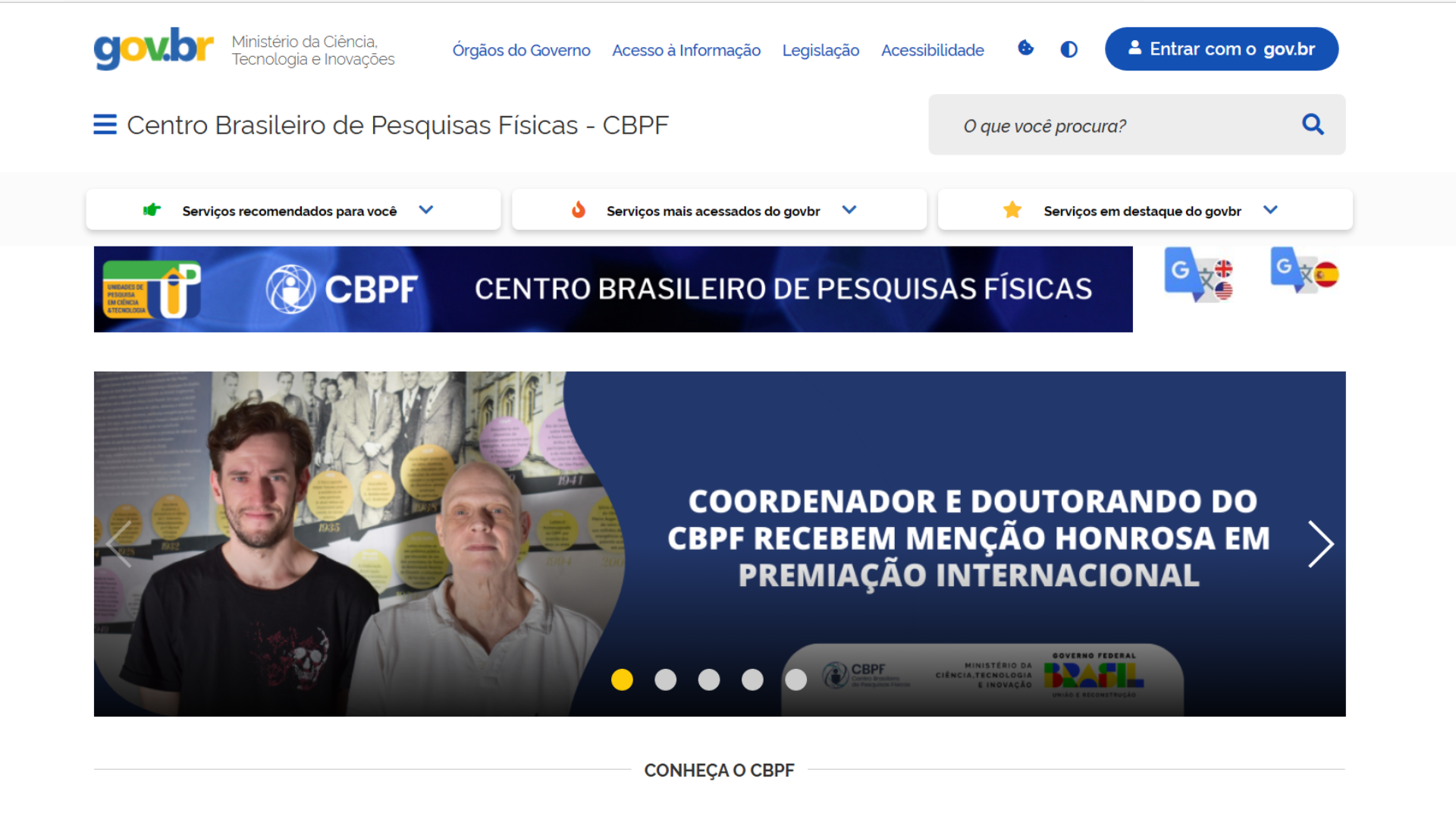 Centro Brasileiro de Pesquisas Físicas